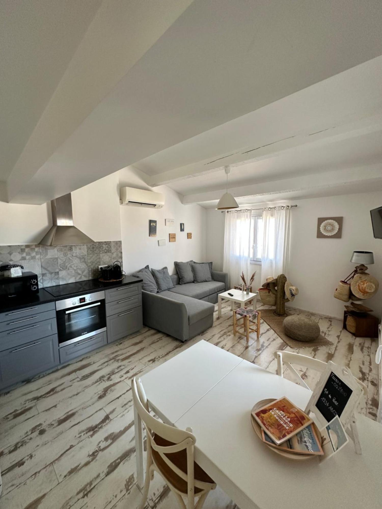 Appartement Cosy Le Boheme, A 300M Des Plages Locamargue Сент-Мари-де-ла-Мер Экстерьер фото